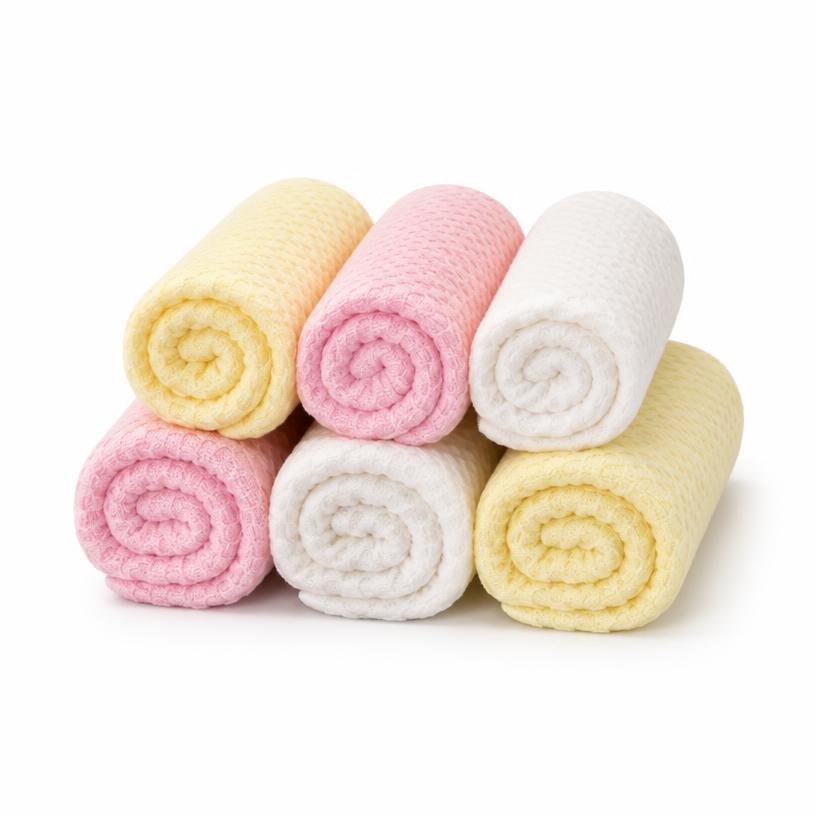 Carter's Honey Cotton Baby Wash Cloth Towel